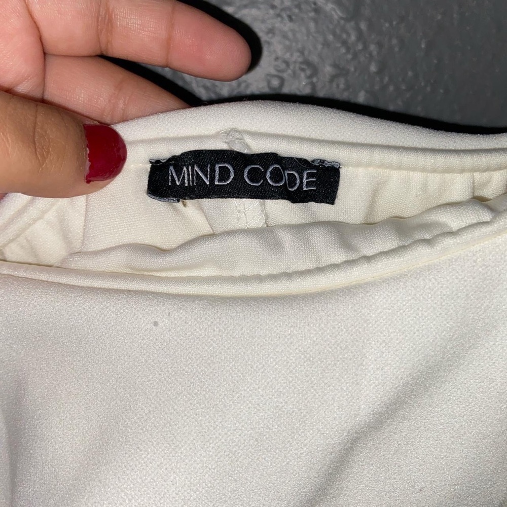 Flattering Mind Code White Dress - image 3